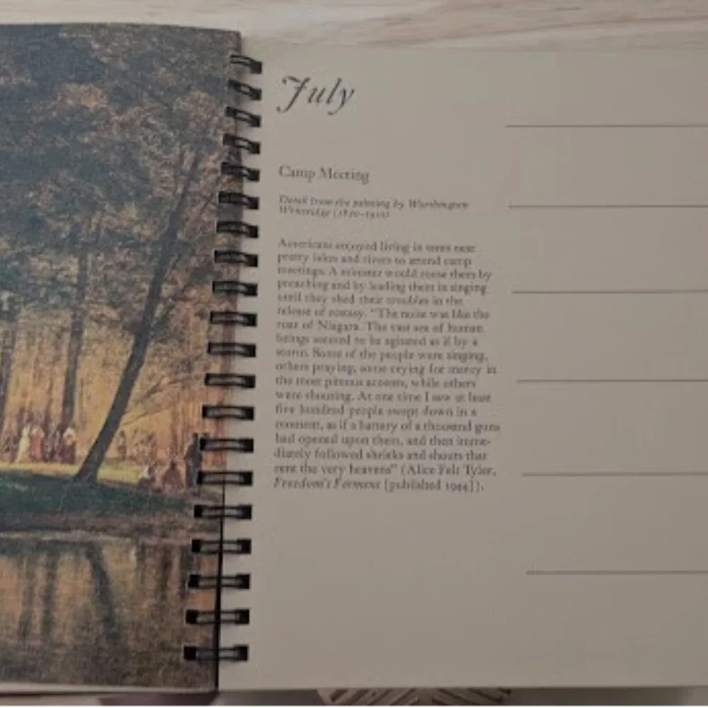 Vintage 1975 Metropolitan Museum of Art Calendar.